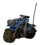 Space Marine Scout Bike
